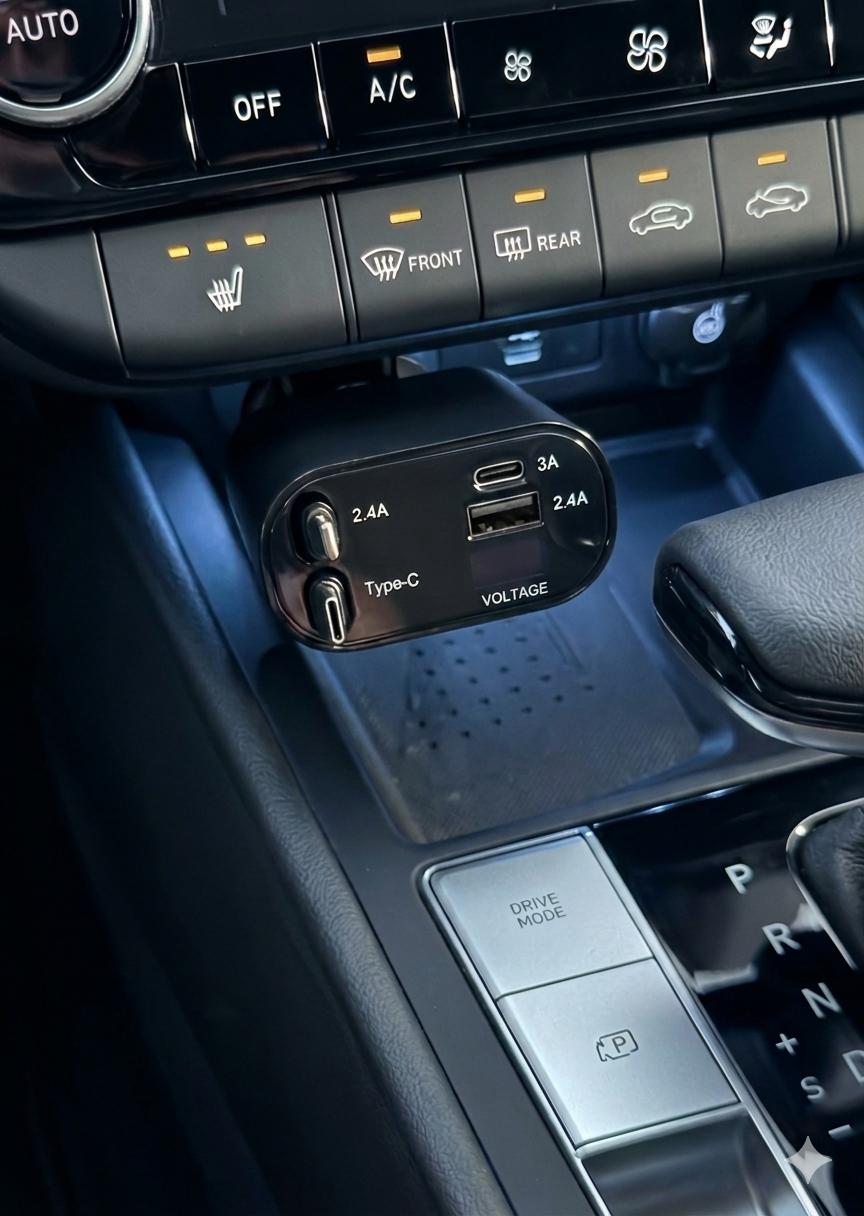 4-in-1 Retractable Super Fast Charging